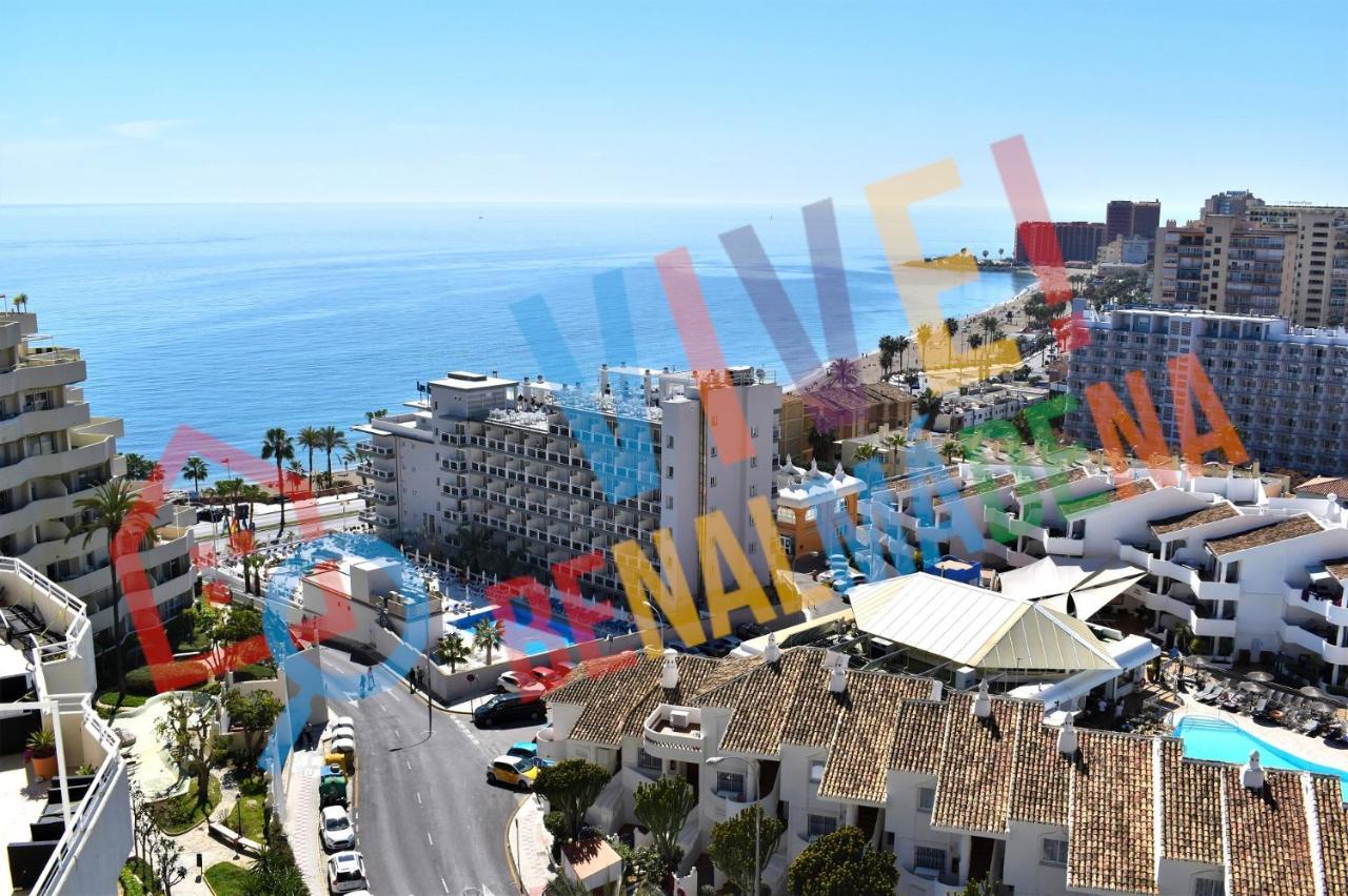 VIVE BENALMÁDENA Apartamento BENAL BEACH 423, Primera Línea de Playa, Parque Acuático Benalmádena Exterior foto